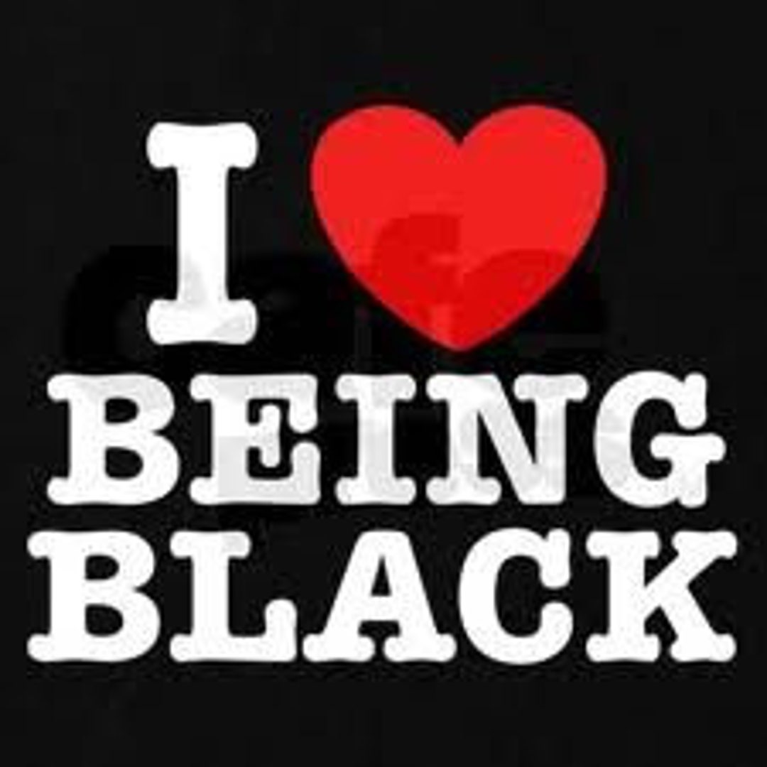 I Love Being Black Crochet Word Chart / Graphgan Etsy