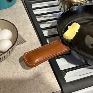 Handmade Genuine Leather Pot Holder