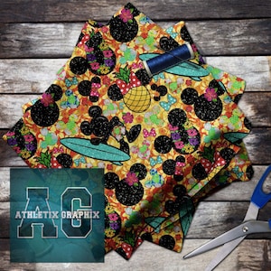 Magical Mouse Tropical Seamless Repeat Pattern for Fabric Sublimation | Seamless File