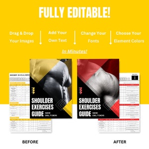 Workout Program Template Training Program Fitness Program Muscle Building Program Fitness Plan Template Fitness Trainer Template