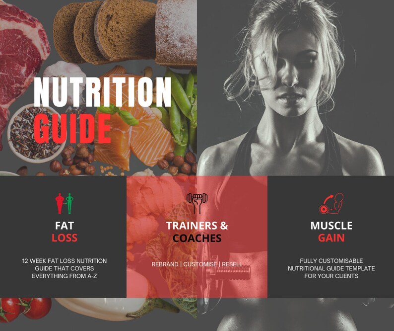 Nutrition Coach Guide Fitness Program Coaches Nutrition Planner