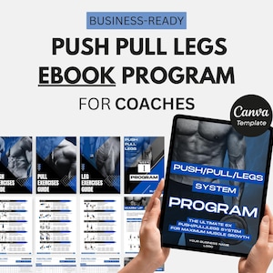 16-Week Workout Template: Customizable Training Program (Digital Download)