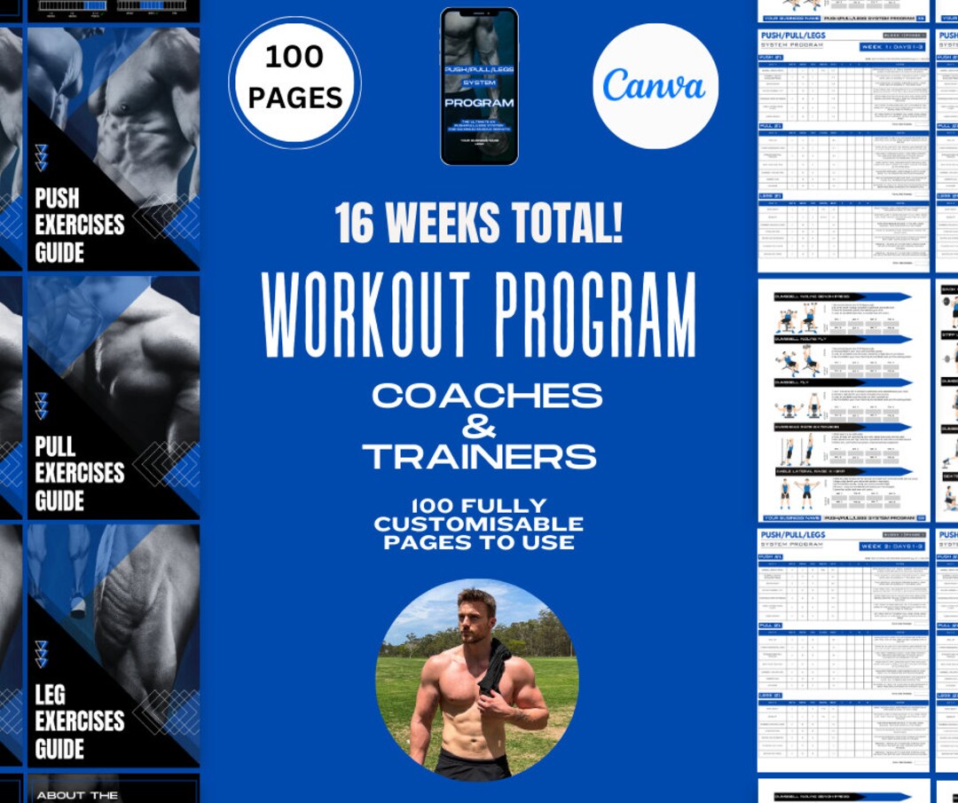 Workout Templates Training Programs Fitness Coaches Templates Gym Plan