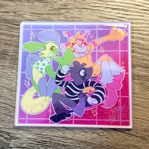 Circus Trio - Dandys World Acrylic Magnet