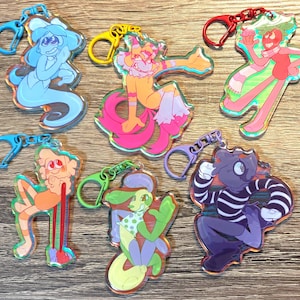 Dandys World Acrylic Keychains