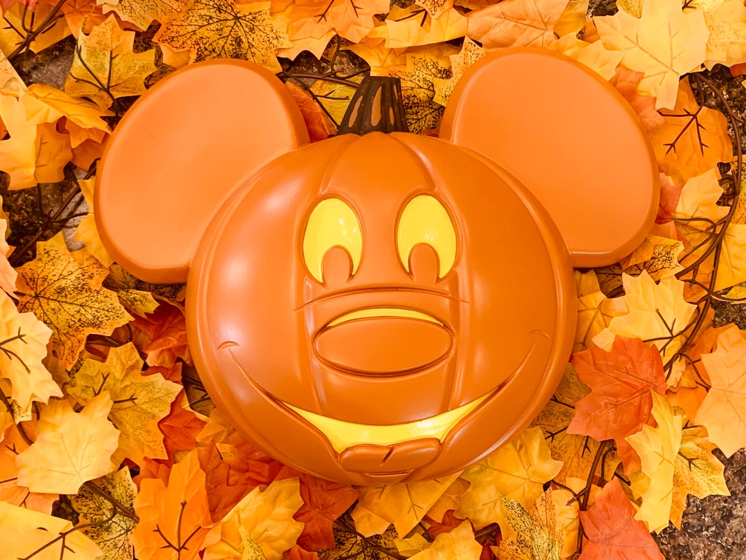 Mickey Mouse Pumpkin Decoration - Etsy