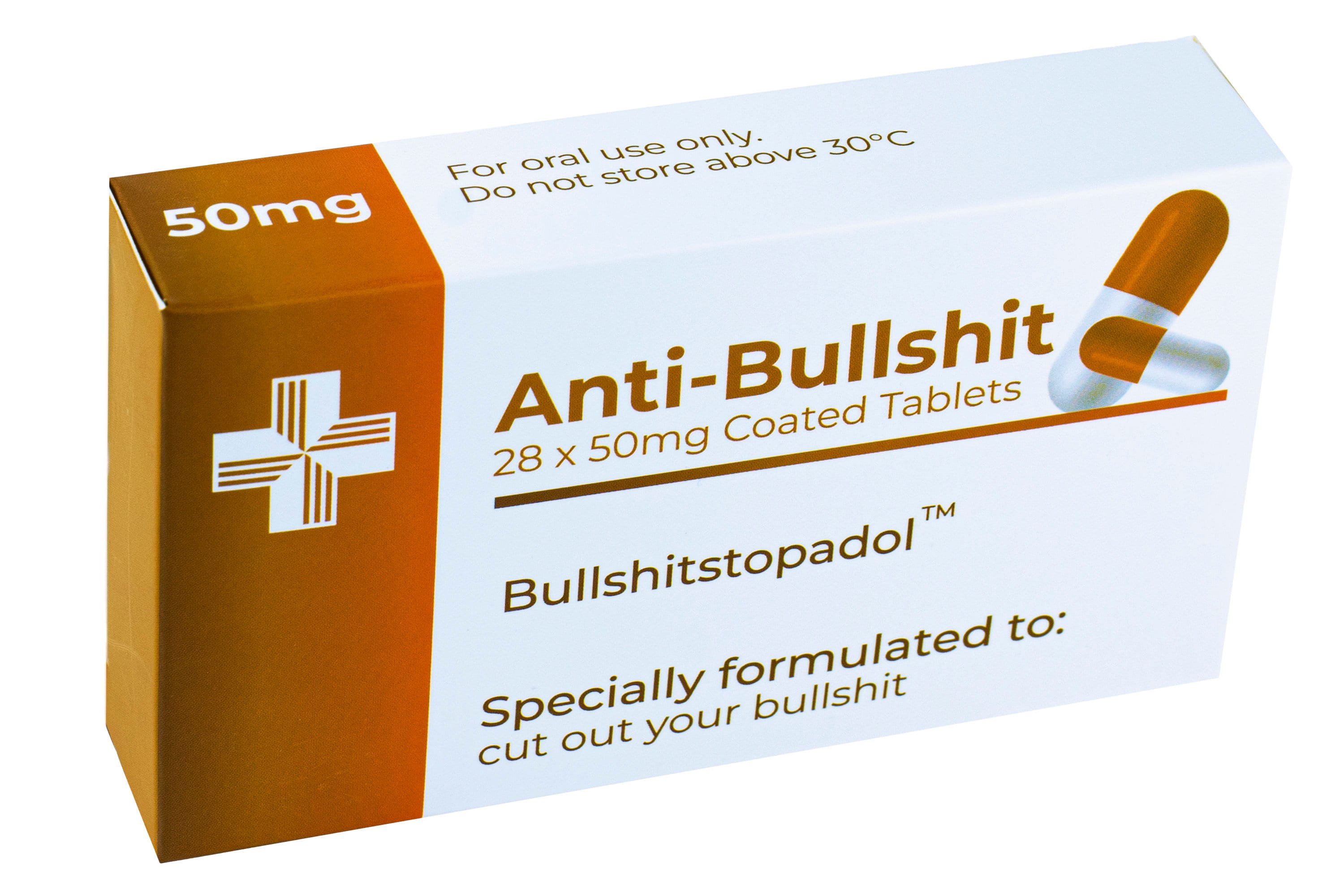 Prank Pill Box with Prescription Bag - Funny Birthday Gifts - Christmas Stocking Filler - Secret Santa - Joke Gifts for Men & Boyfriend