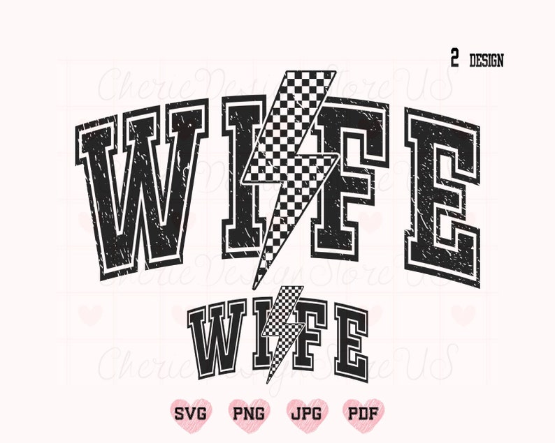 Retro Wife Svg Png, Wife Shirt Svg, Varsity Wife Svg, Wifey Svg, Wife ...