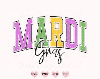 Mardi Gras svg, Mardi Gras png, retro Mardi Gras svg, Mardi Gras camisa svg, Mardi Gras carnaval svg, moda Mardi Gras svg, Fleur De Lis svg