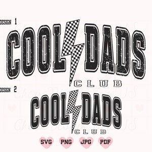 Cool Dads Club Svg Png, Cool Dad Svg, Dad Svg, Dad Life Svg, Funn Dad Shirt Svg, Retro Dad Svg, Father Svg, Father&#39;s Day Shirt Svg, Dad Png