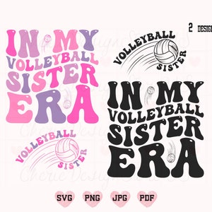 In meinem Schwester-Shirt-Svg, Schwester-Shirt-Svg, Beachvolleyball-Freundes-Svg, Beachvolleyball-Schwester