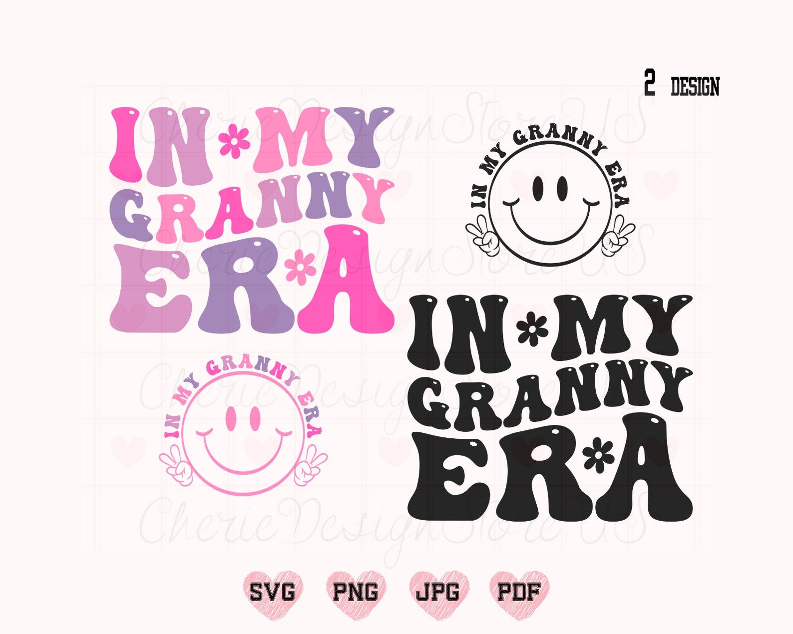 In My Granny Era Svg, Granny Shirt Svg, Grandma Svg, Funny Granny Svg ...
