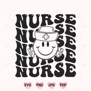 Retro Nurse Svg Png, Nurse Svg, Nurse Shirt Svg, Trendy Nurse Svg, Popular Nurse Svg, Nurse Life Svg, Nurse Mode Svg, Nurse Vibes, Nursing