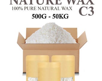 500g–50kg Soy Wax | 100% Pure Natural Soy Flakes | Clean-Burning Soya for Candle Making