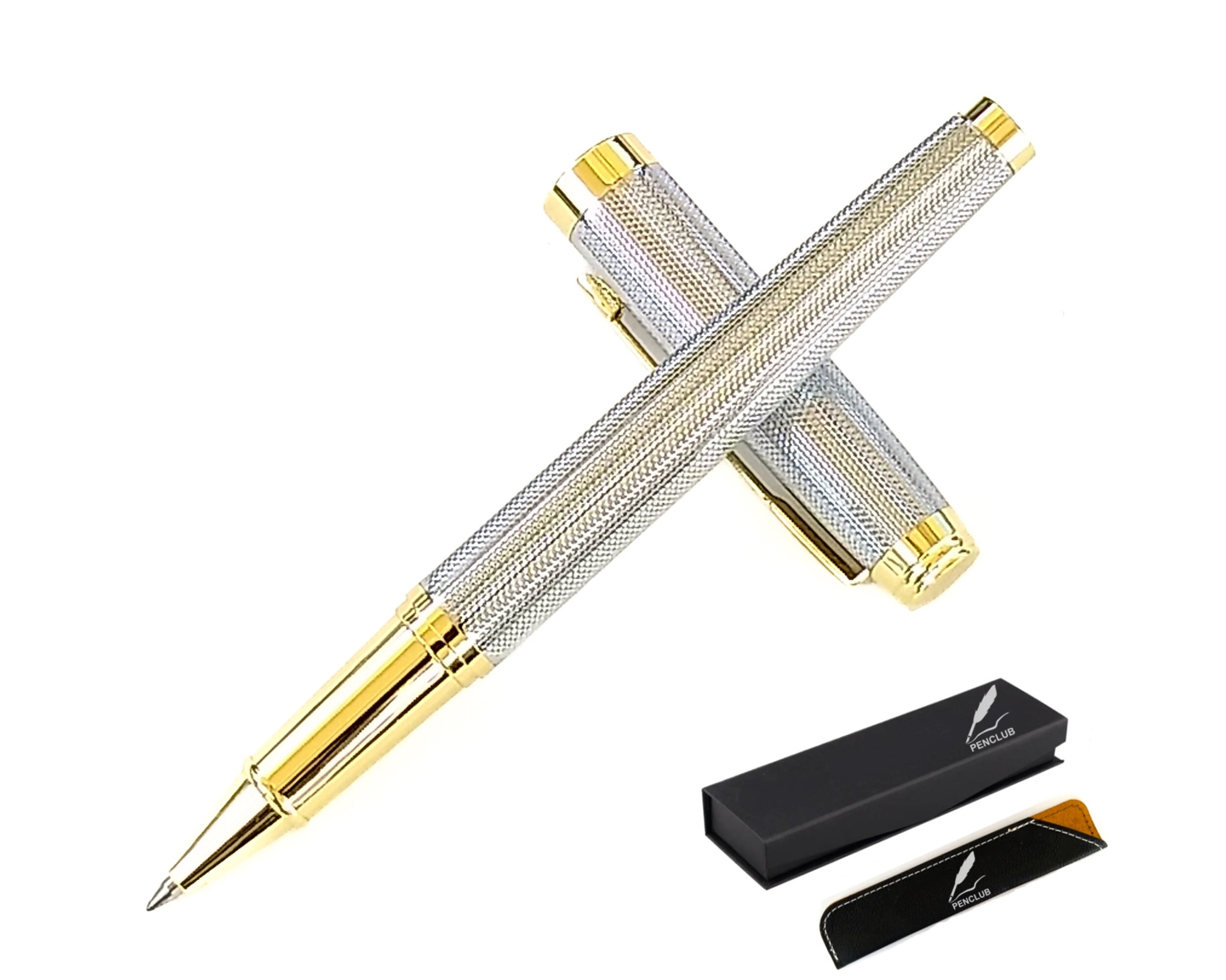 Silver Illusion Rollerball Engraved Pen, Personalized Pen, Collectible Pen, Engraved Gift for