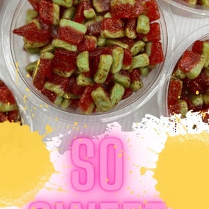 Premium Chamoy Watermelon Slices: Tangy, Spicy, and Refreshingly Sweet - Handcrafted Goodies on Etsy