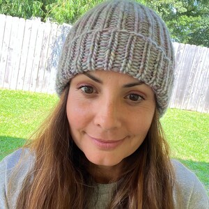 Marshmallow Love Beanie