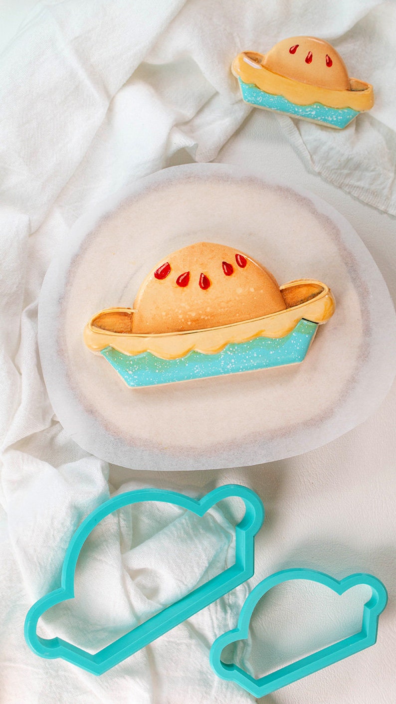 Adorable Pie Cookie Cutter, 3D Printed image 3