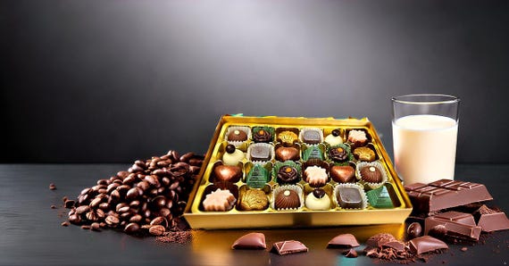 Handmade Belgian Chocolate Truffles – 24 Assorted Artisan Chocolates – Gourmet Gift Box