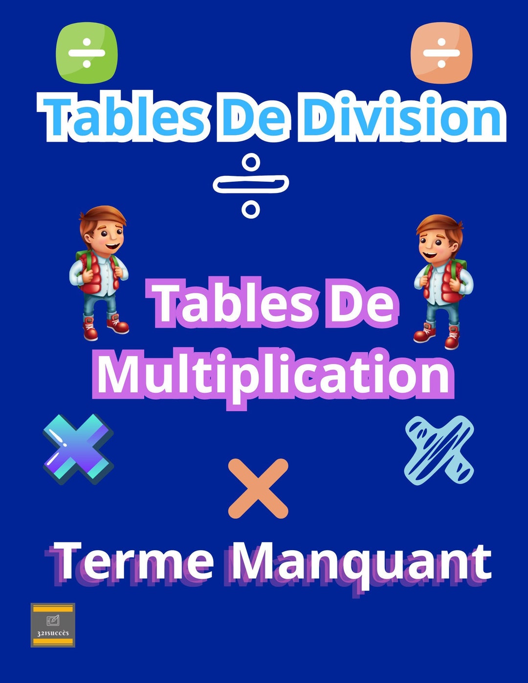 Multiplication tables division tables missing term exercise book maths