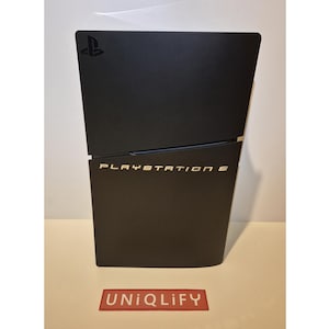 PlayStation 5 PS5 Slim/Pro | Retro PS3 Logo Themed Face Plate Cover | Disc Digi