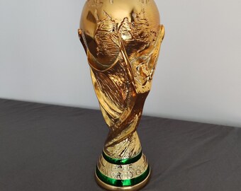 World Cup replica 36 cm1.3 kg,World Cup Trophy 36 cm , Réplique coupe du monde 36 cm , Trophée Coupe du monde , en résine, fifa World cup