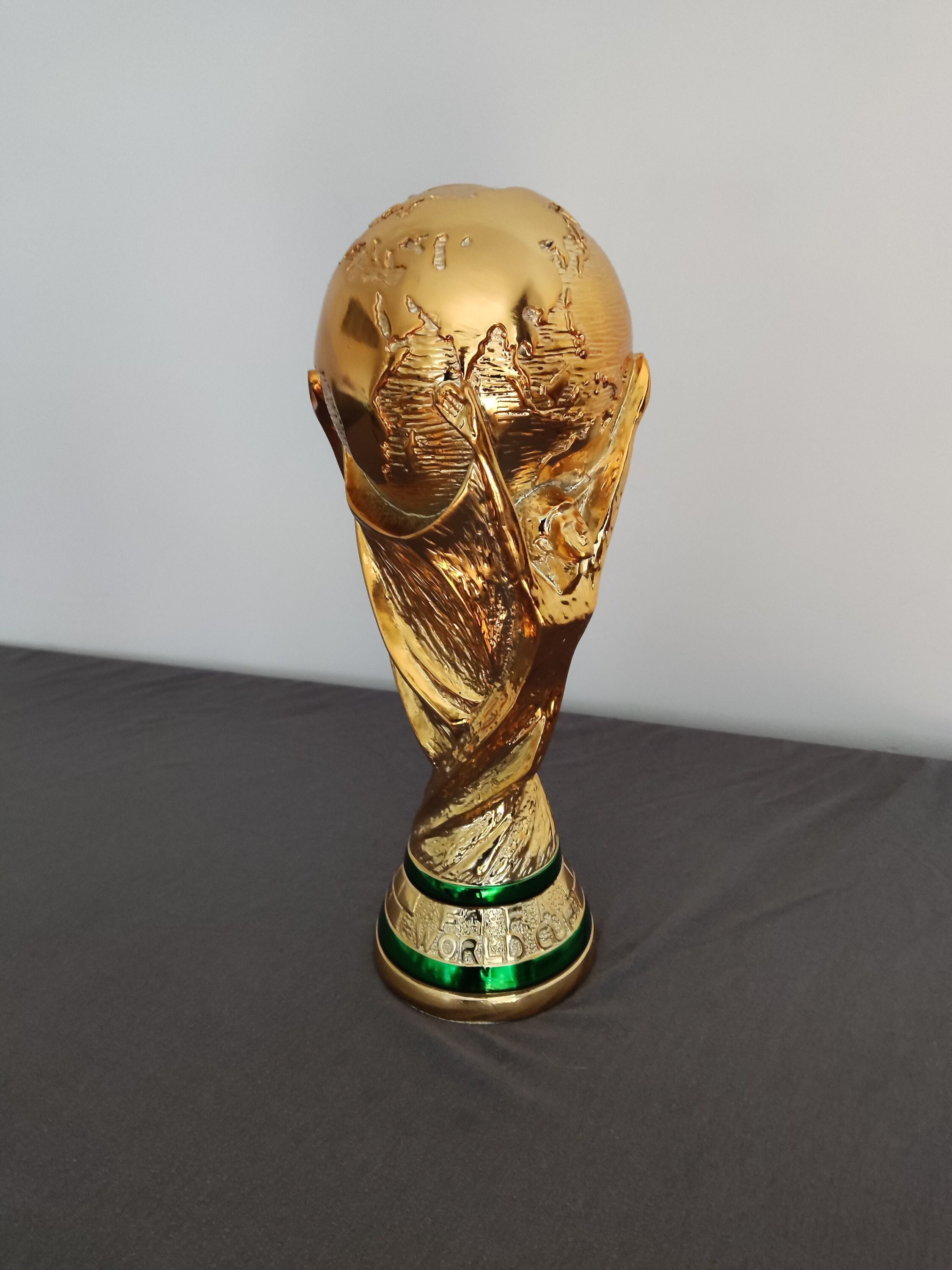  LNGODEHO 2022 World Cup Replica Trophy in Display