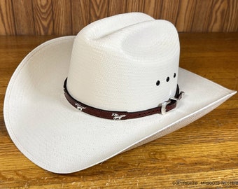 Beautiful western conch hat unisex Cowboy Hat Western Conch Leather Band Wide Brim Cowgirl Jazz  main image 2