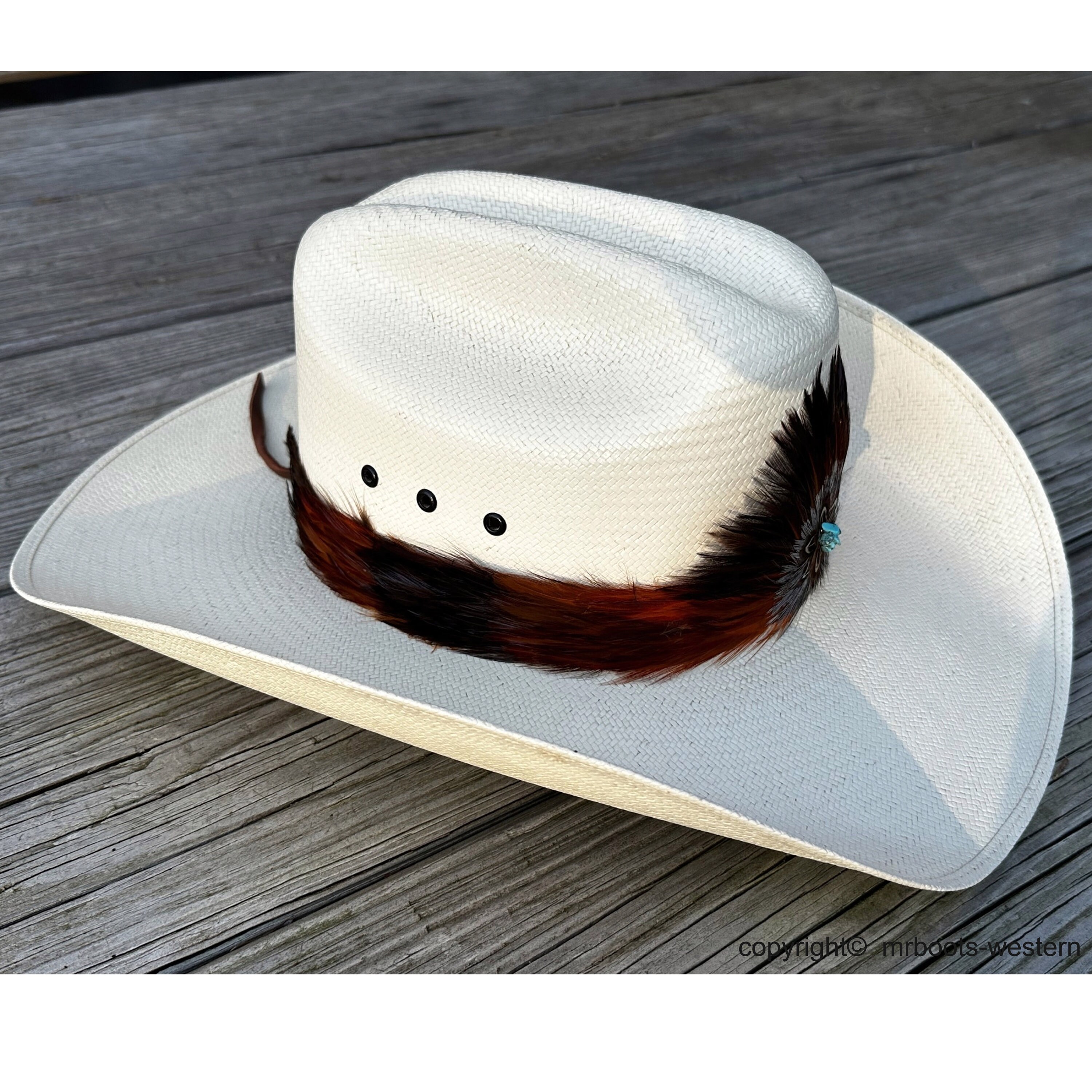 Western Feather Hat Band for Cowboy Hats AU-FHB-10