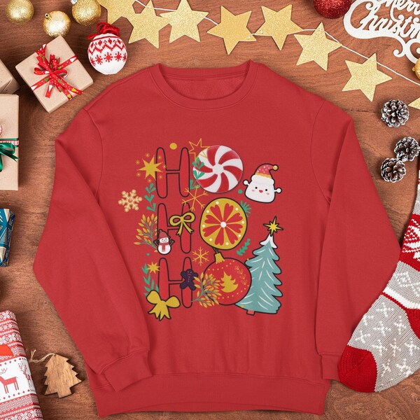 HoHoHo Sweater Top