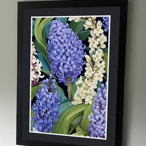 Hyacinth - Painted Flower Poster
