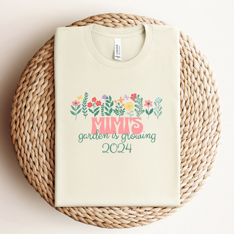 Promoted to Mimi Shirt, Mimi Again Shirt, New Mimi Gift, Gift for Her, 2024 Baby, Grandmother to ...