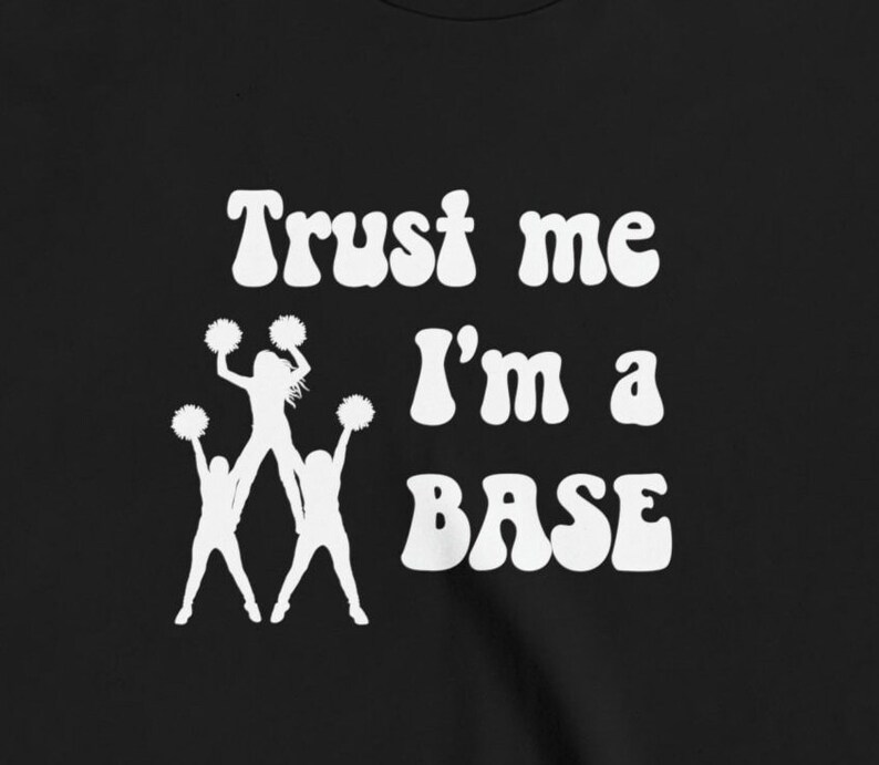 Youth Im a Base Shirt, Kids Cheerleader Base Tshirt, Cheer Gift