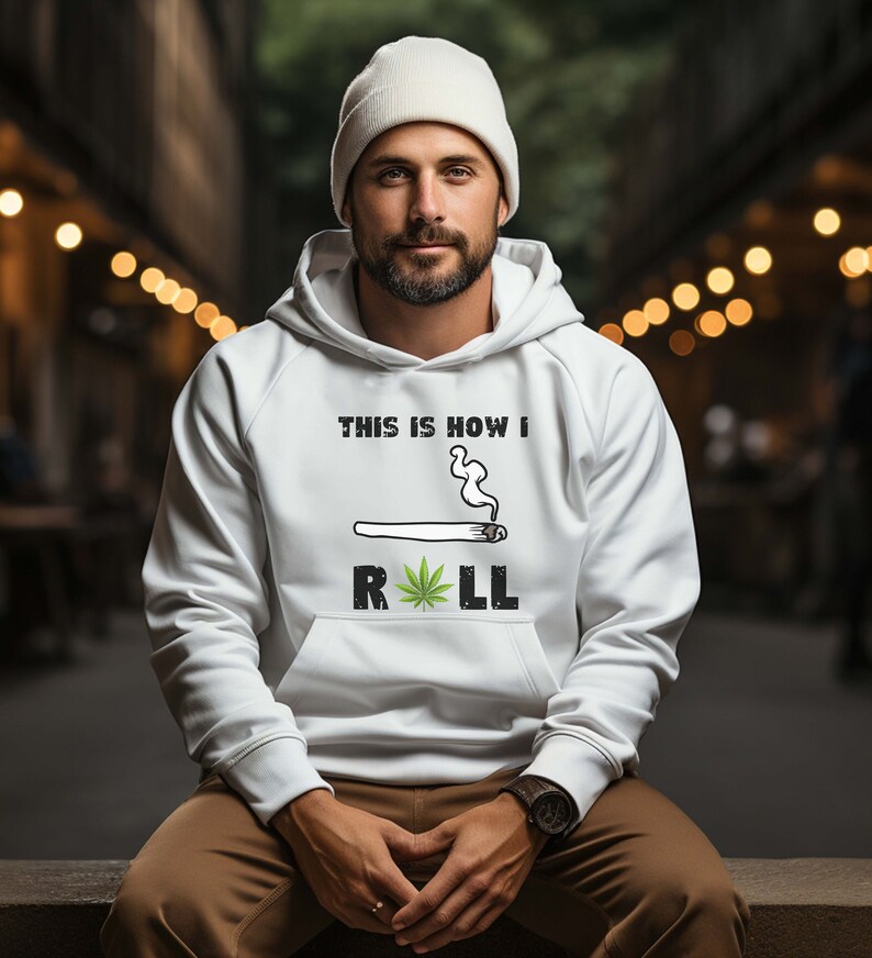 Stoner Funny Weed Hoodie Gift Cannabis Shirt for Men and Women Weed