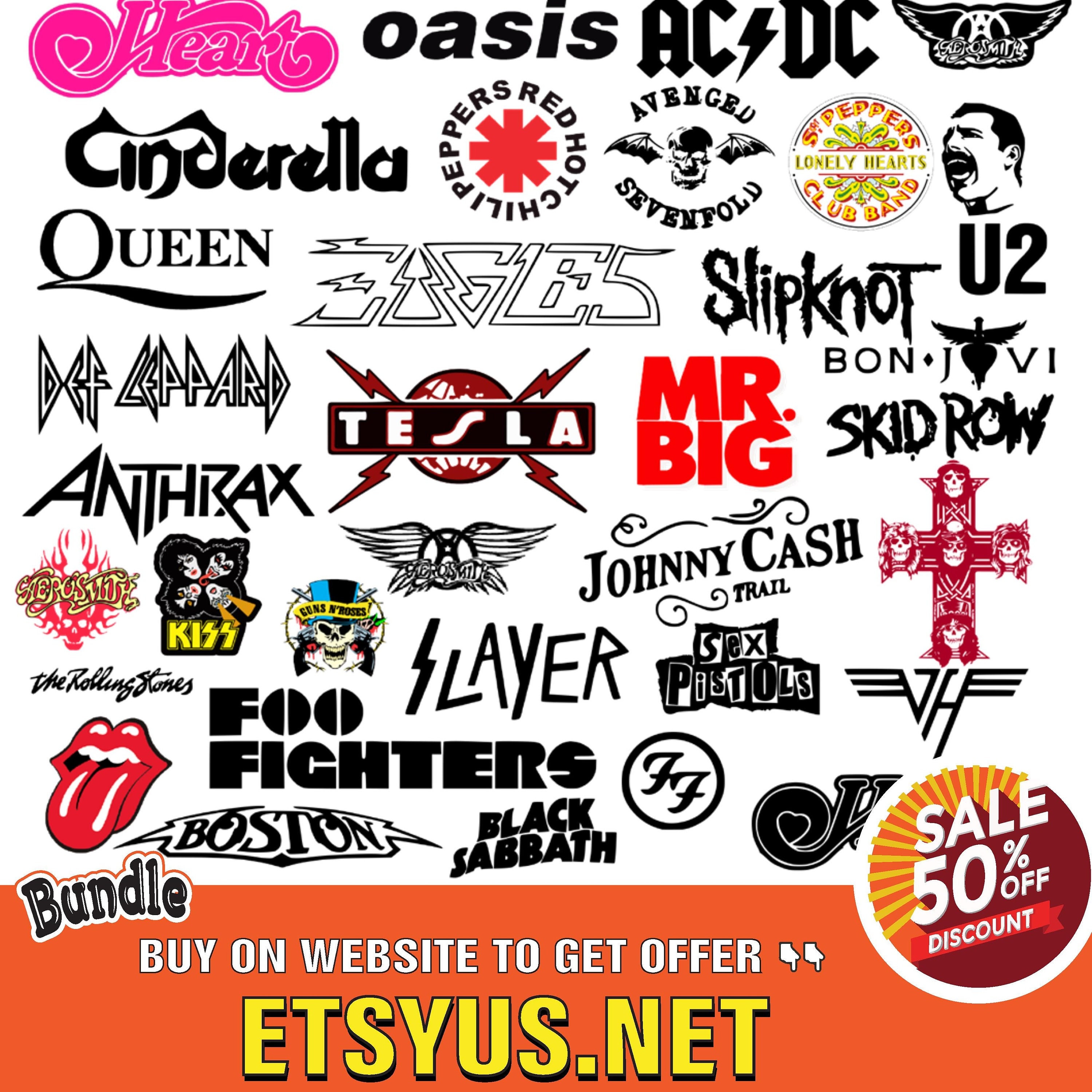 Rock Band Svg Bundle, Rock Svg, Freddie Mercury Svg, Rock Band Svg