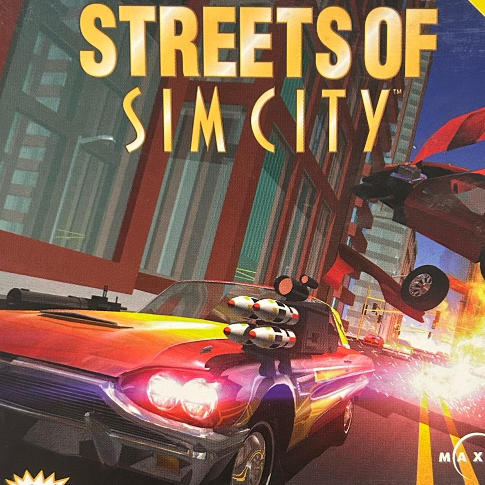 Vintage Sims Games- Late 90s - Streets of Sim City Pc Games
