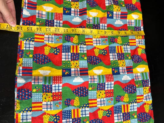 Cottagecore patchwork styled pillowcase styled ti… - image 2