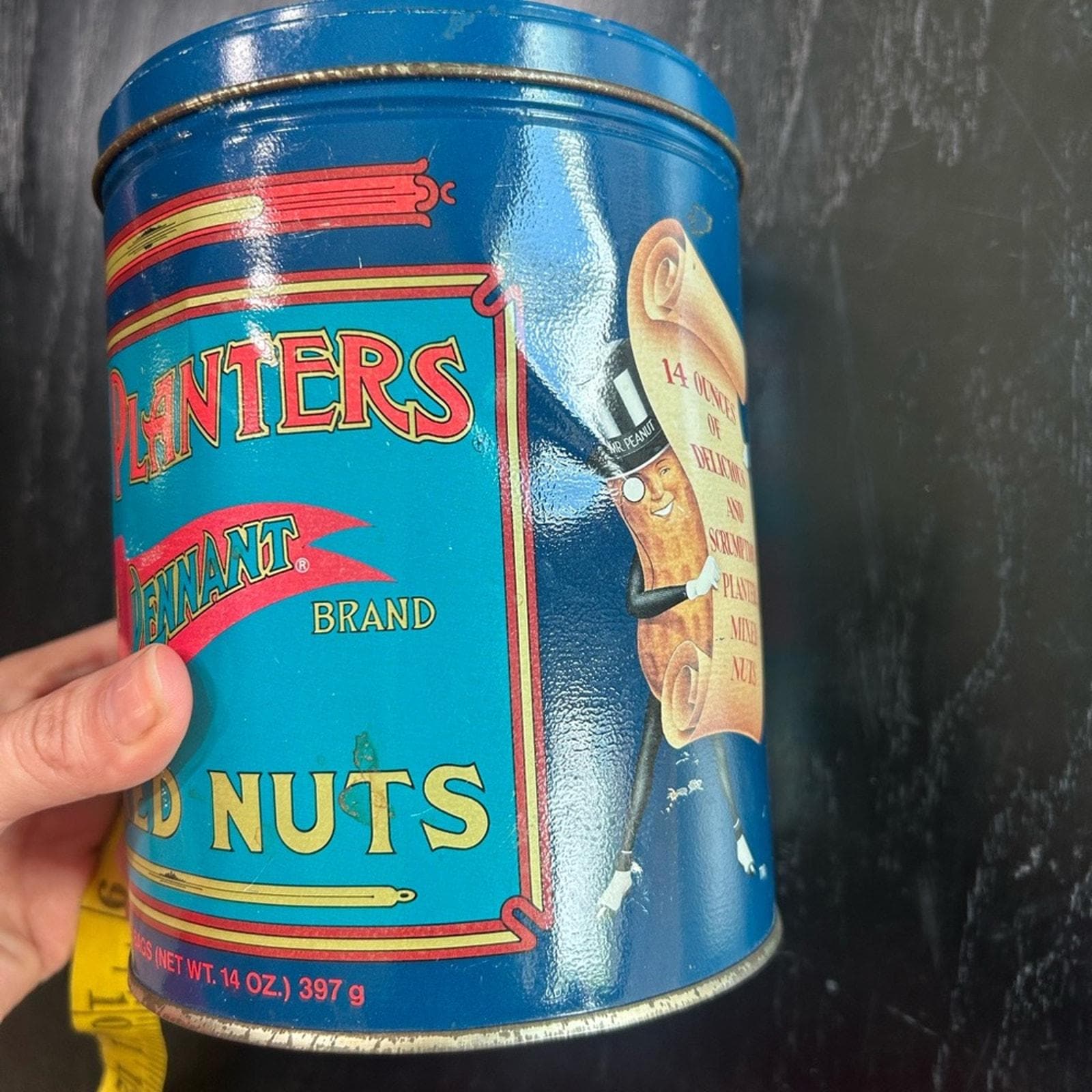 プランターズ ミックスナッツ 缶 - 80年代ヴィンテージ - 多少のへこみ