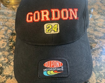 Vintage 90s/y2k NASCAR Jeff Gordon, du pont motors, good condition, name inside , Gordon 24 dupont Motorsport Winners Circle Brand