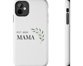 Est 2025 Mamá Fundas rígidas para teléfono