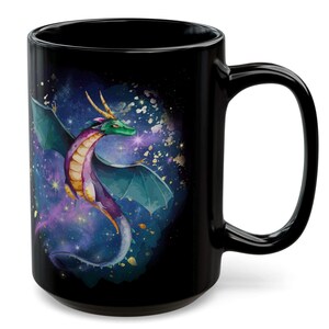 Celestial Dragon Mug - Enchanting Fantasy Design, Perfect Gift for ...