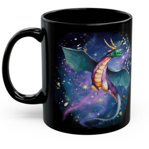 Celestial Dragon Mug - Enchanting Fantasy Design, Perfect Gift for ...