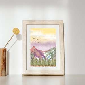 To the Mountains We Go Printable Art