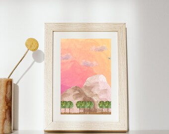 Sunset Orchards Printable Art