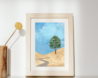 The Lone Tree Printable Art