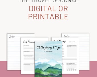Digital Travel Journal PDF