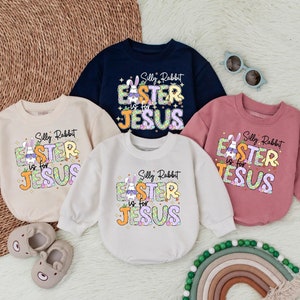 Easter Egg Bubble Romper, Christian Baby Bodysuit,Easter Bunny Baby Romper,Romper Baby Girl, Baby Shower Gift, My First Easter Baby Bodysuit