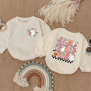 In My Spooky Era Halloween Romper, My First Halloween Outfit, Bubble Romper, Baby Shower Gift, Pumpkin Bodysuit, Baby Boy Halloween Costume