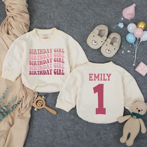 Baby Girl Long Sleeve 1st Birthday Outfit 1st Birthday Long Sleeve Top Kogui Fall Outfits For Toddler Girls Baby Girl  First Birthday Outfit