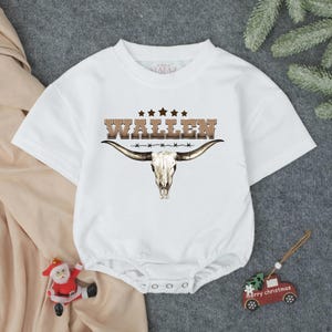 Personalized Cowboy Romper With Name, Western Cowboy With Horse Romper Sweatshirt, Custom Baby Name, Newborn Outfit, Oversized Romper
